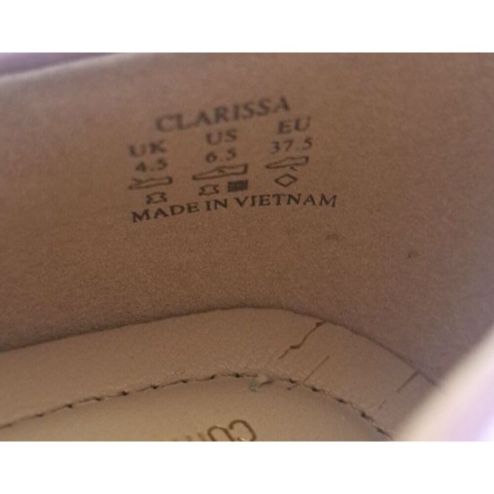 Hotter Clarissa Court Shoes Pink Pastel Comfort Heels Retro Leather Spring 6.5 - Picture 5 of 7